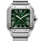 Cartier Santos Large WSSA0062 Stainless Steel Green Dial (2023)