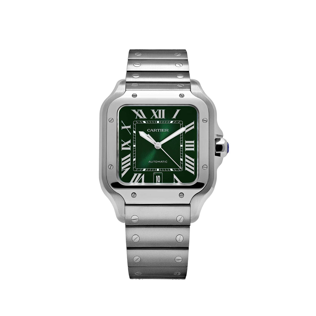 Cartier Santos Large WSSA0062 Stainless Steel Green Dial (2026)
