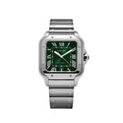 Cartier Santos Large WSSA0062 Stainless Steel Green Dial (2023)