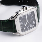 Cartier Santos Large WSSA0062 Stainless Steel Green Dial (2023)