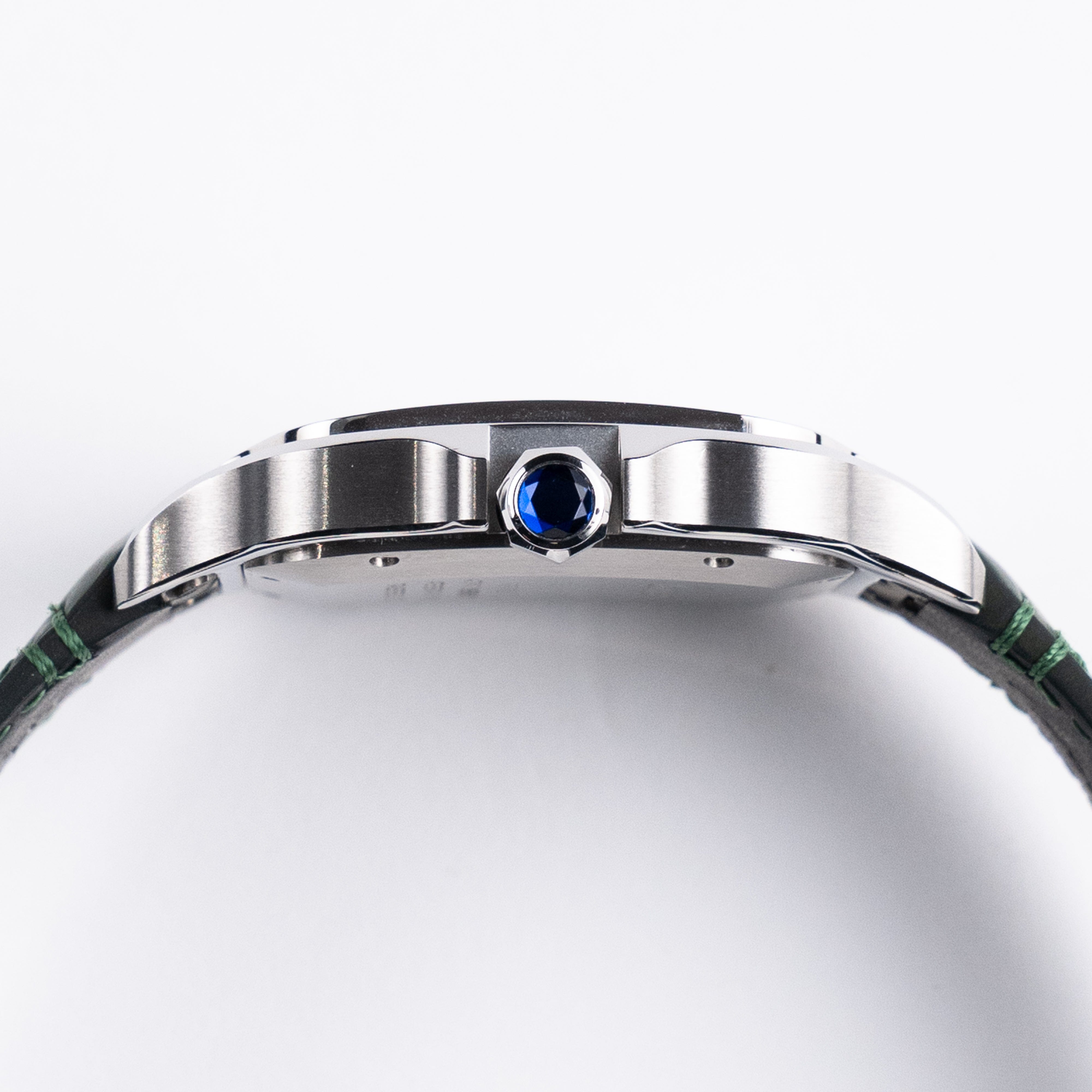 Cartier Santos Large WSSA0062 Stainless Steel Green Dial (2023)