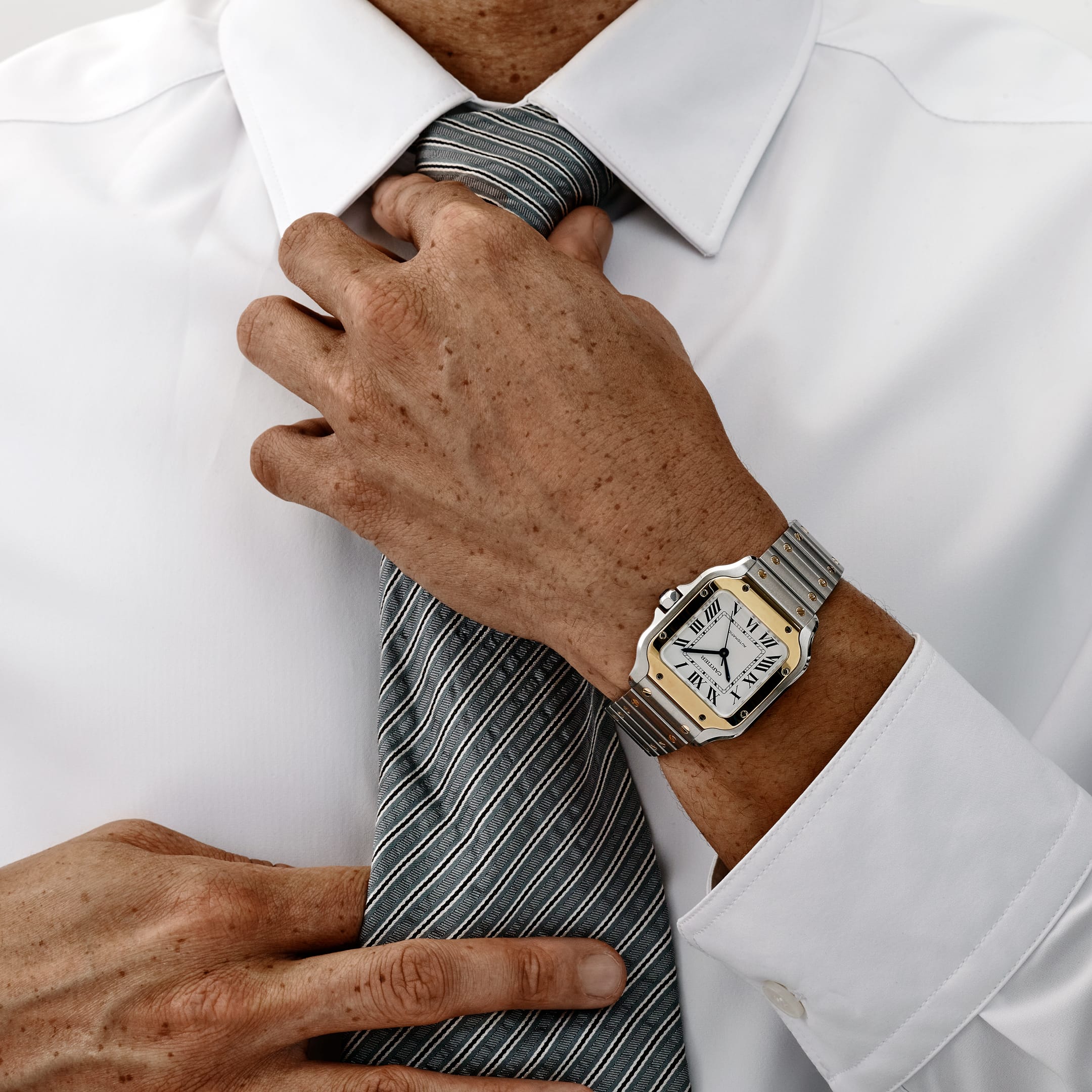 Cartier レディース 腕時計(クォーツ) シルバー/ハッピーバースデー B4050951 ハッピーバースデー リング（SM） 中古 ｜ カルティエ