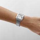 Cartier Santos Medium WSSA0029 Stainless Steel White Dial Automatic (2026)