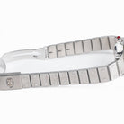 Cartier Santos Octagon 0906 Stainless Steel Burgundy Dial Quartz