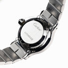Cartier Santos Octagon 0906 Stainless Steel Burgundy Dial Quartz