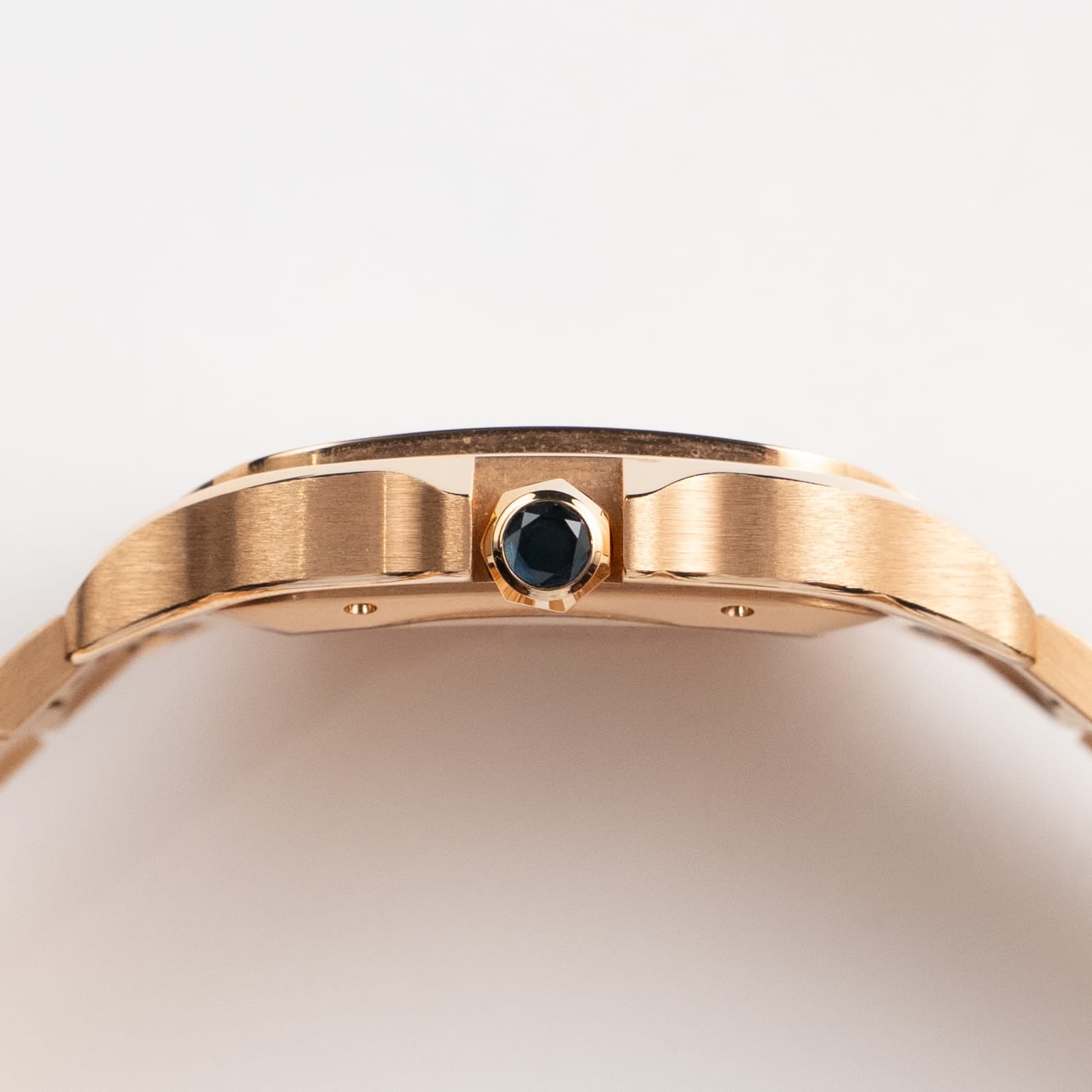 Cartier Santos WGSA0018 Large Rose Gold White Dial (2022) – Wrist