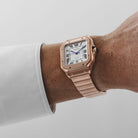 Cartier Santos WGSA0018 Large Rose Gold White Dial (2022)
