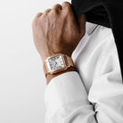 Cartier Santos WGSA0018 Large Rose Gold White Dial (2022)