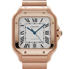 Cartier Santos WGSA0018 Large Rose Gold White Dial (2022)