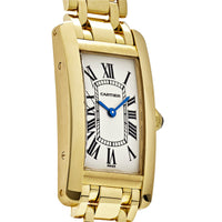 Cartier tank americaine online yellow gold