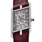 Cartier Tank Asymétrique Large WHTA0023 Platinum Skeleton Dial Limited Edition of 60 (2025)