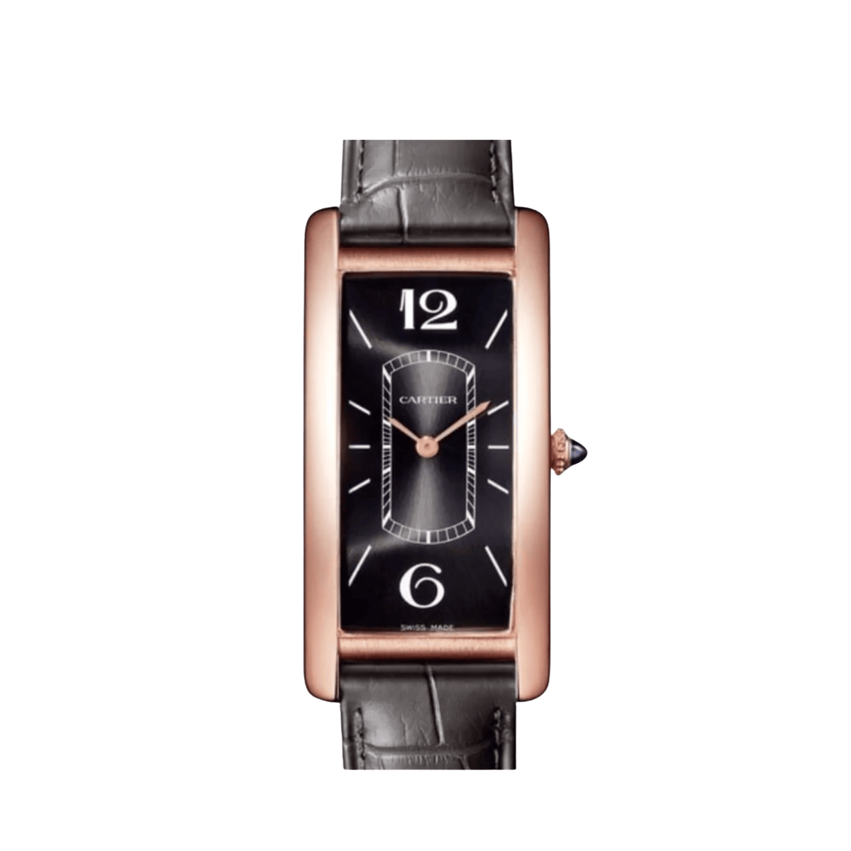 Cartier Tank Cintree WGTA0025 Rose Gold Black Dial (2023)