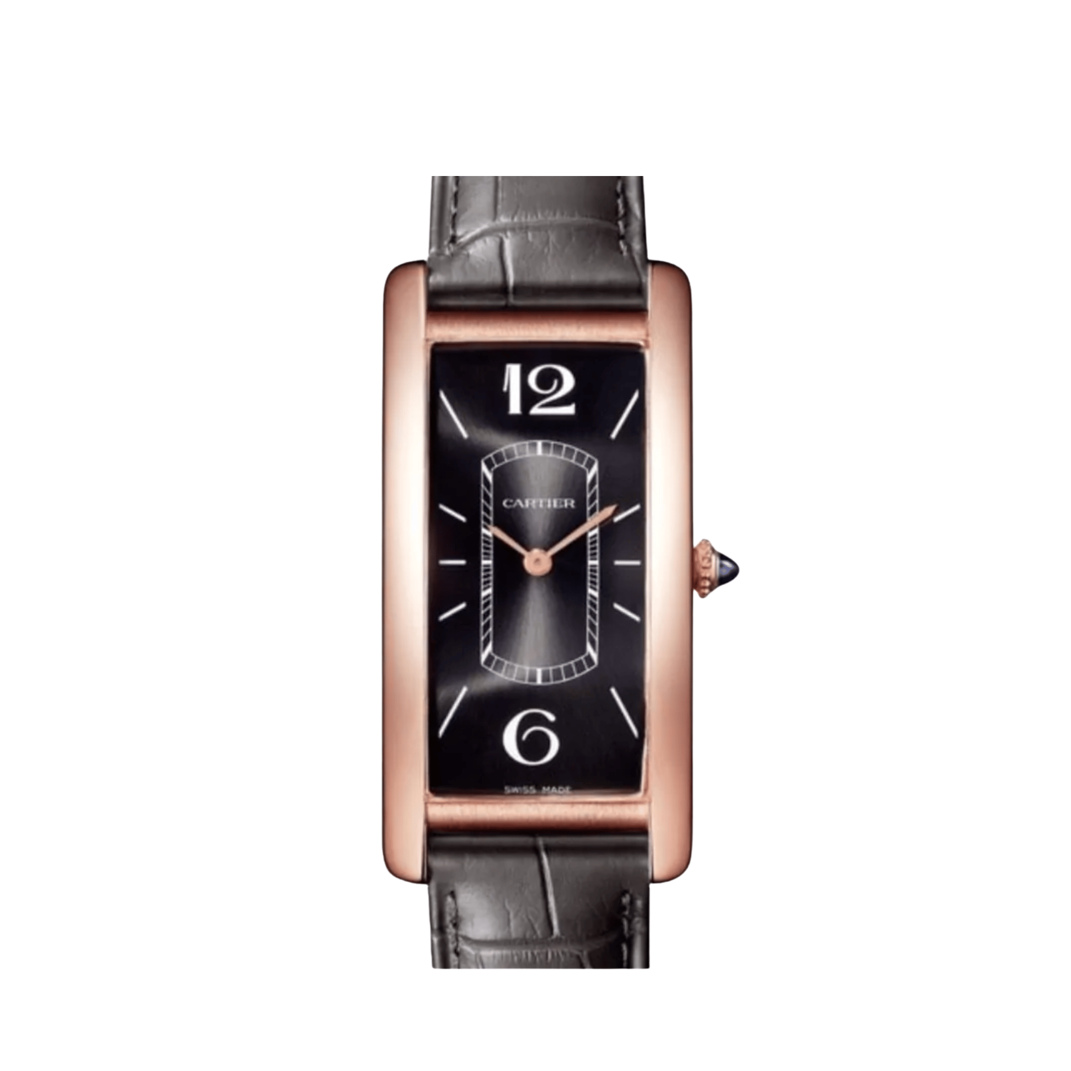 Cartier Tank Cintree WGTA0025 Rose Gold Black Dial (2023)