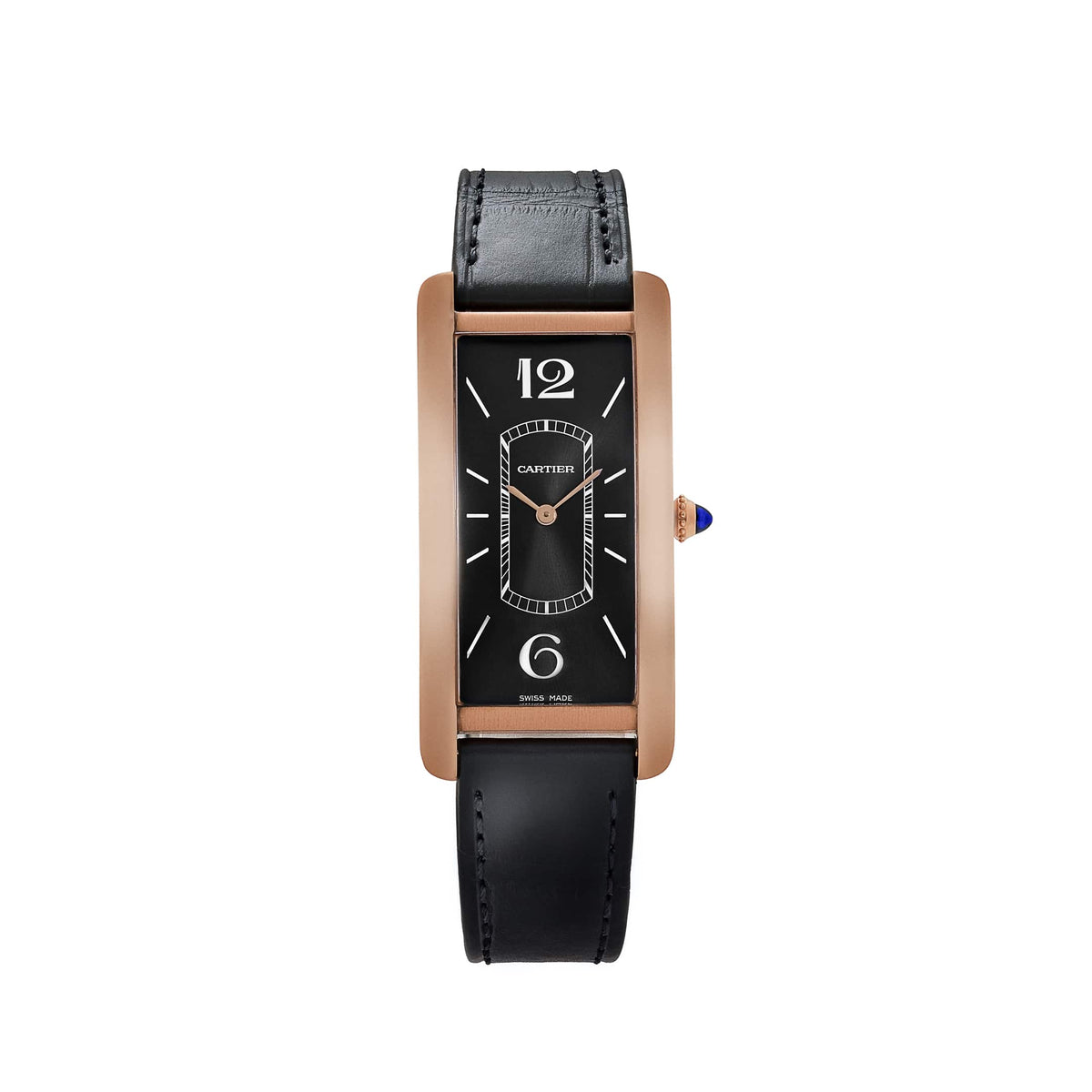 Cartier Tank Cintree WGTA0025 Rose Gold Black Dial (2023)