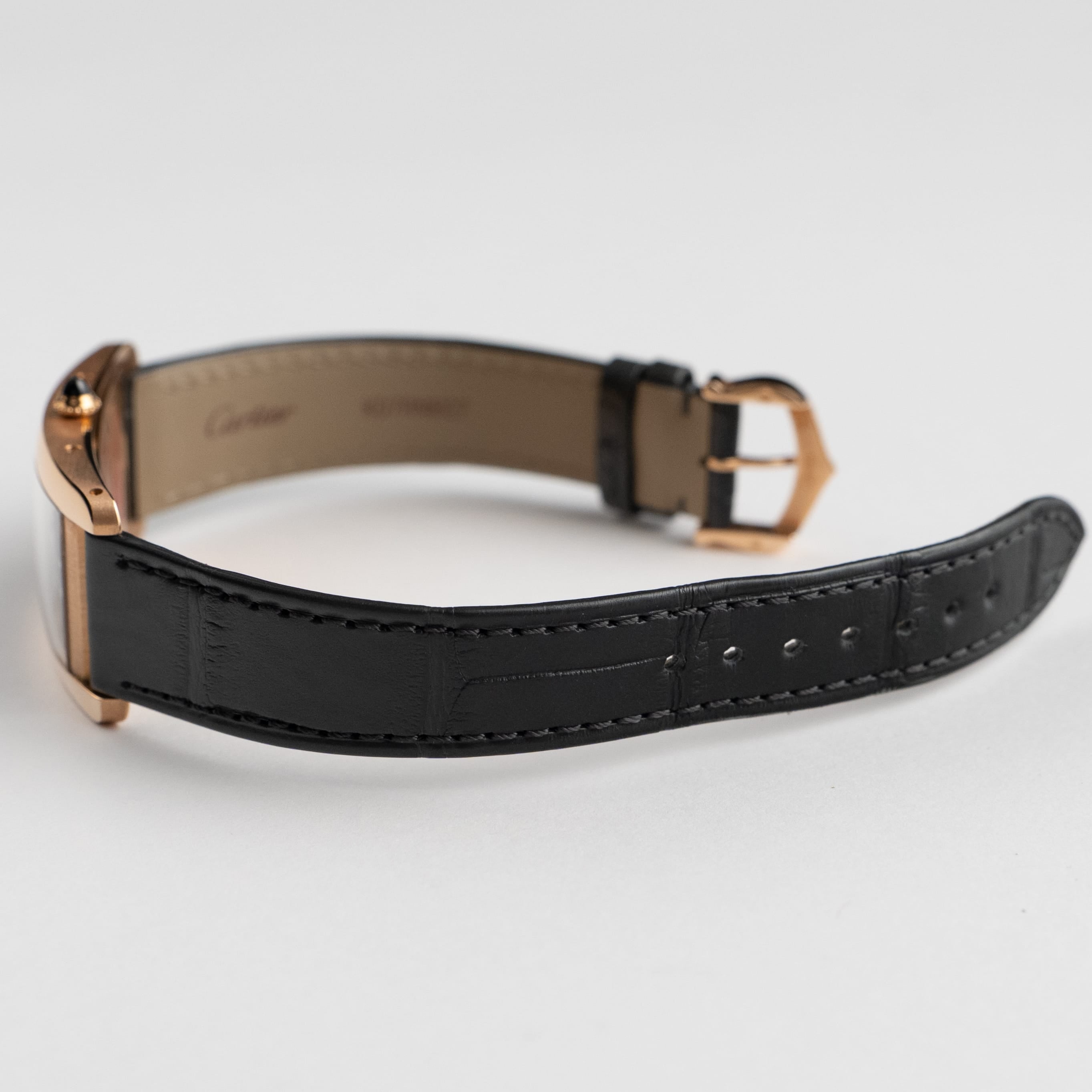 Cartier Tank Cintree WGTA0025 Rose Gold Black Dial (2023)