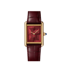 Cartier Tank Louis LM WGTA0093 Yellow Gold Red Dial (2022)