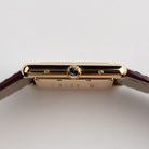 Cartier Tank Louis LM WGTA0093 Yellow Gold Red Dial (2022)