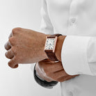 Cartier Tank Louis XL W1560003 Rose Gold White Dial (2015)