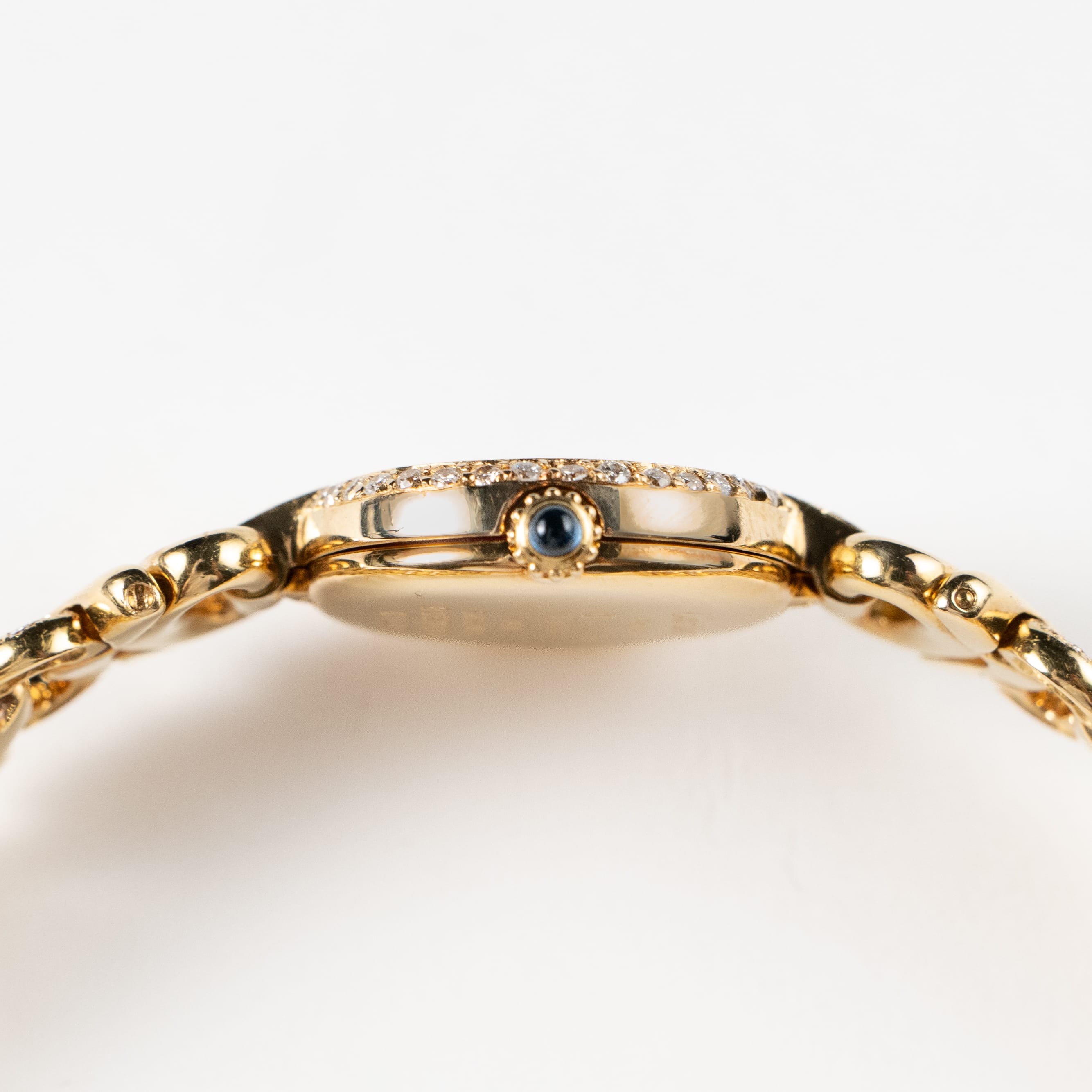 Cartier Vendôme 0958 'Ladies' Yellow Gold White Dial Diamond Set Quartz