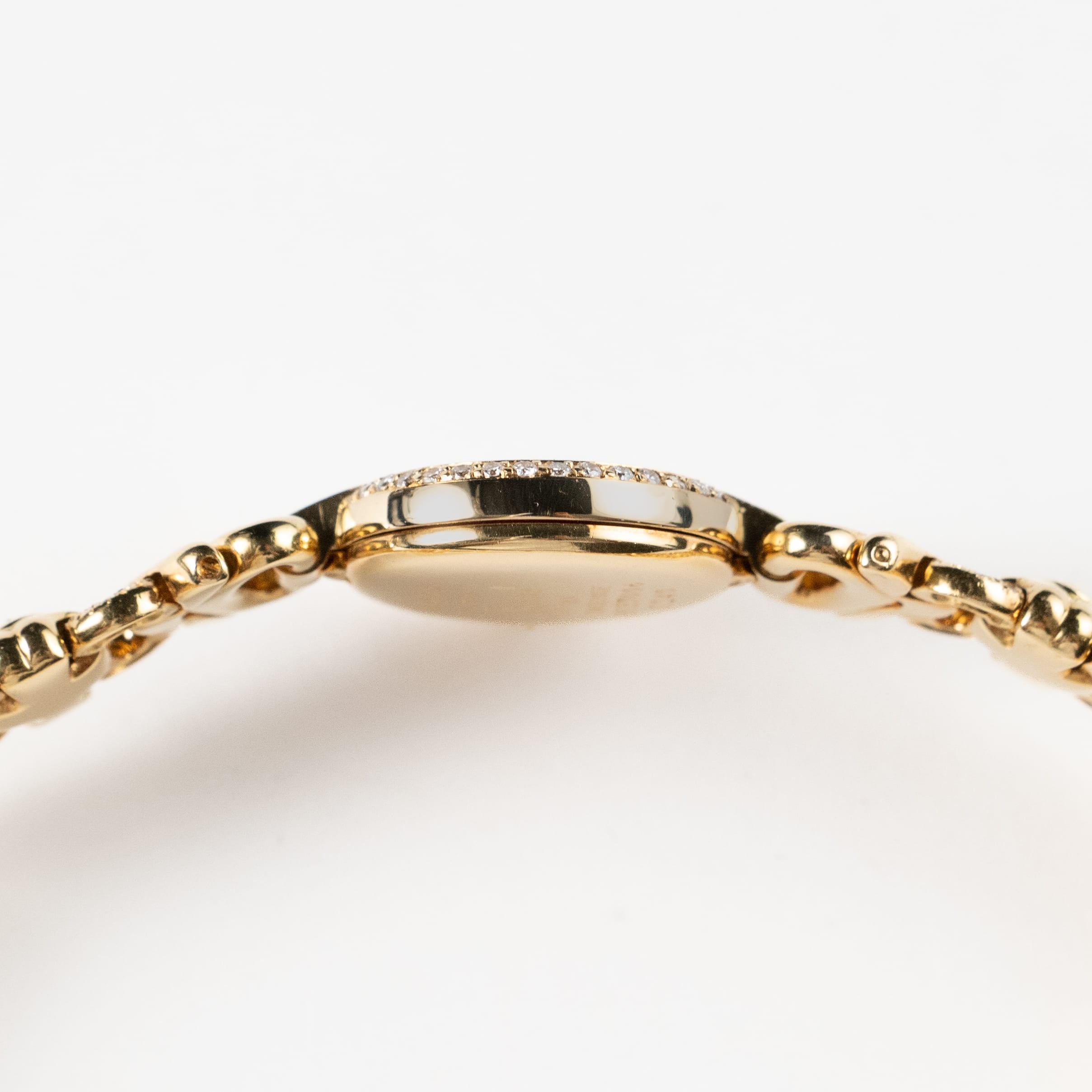 Cartier Vendôme 0958 'Ladies' Yellow Gold White Dial Diamond Set Quartz