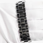 Chanel J12 H3155 Chromatic Ceramic Titanium Grey Baguette Diamond Dial and Bezel