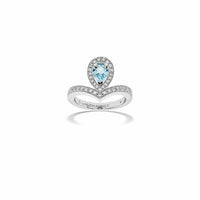 Thumbnail for Chaumet 'Joséphine Aigrette' Aquamarine Ring