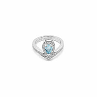 Thumbnail for Chaumet 'Joséphine Aigrette' Aquamarine Ring