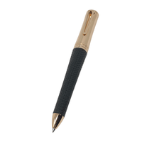 Thumbnail for Pens Chopard Classic Racing Pen - Black and Gold Wrist Aficionado