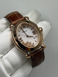 Thumbnail for Luxury Watch Chopard Happy Sport Oval 275350-5001 Wrist Aficionado