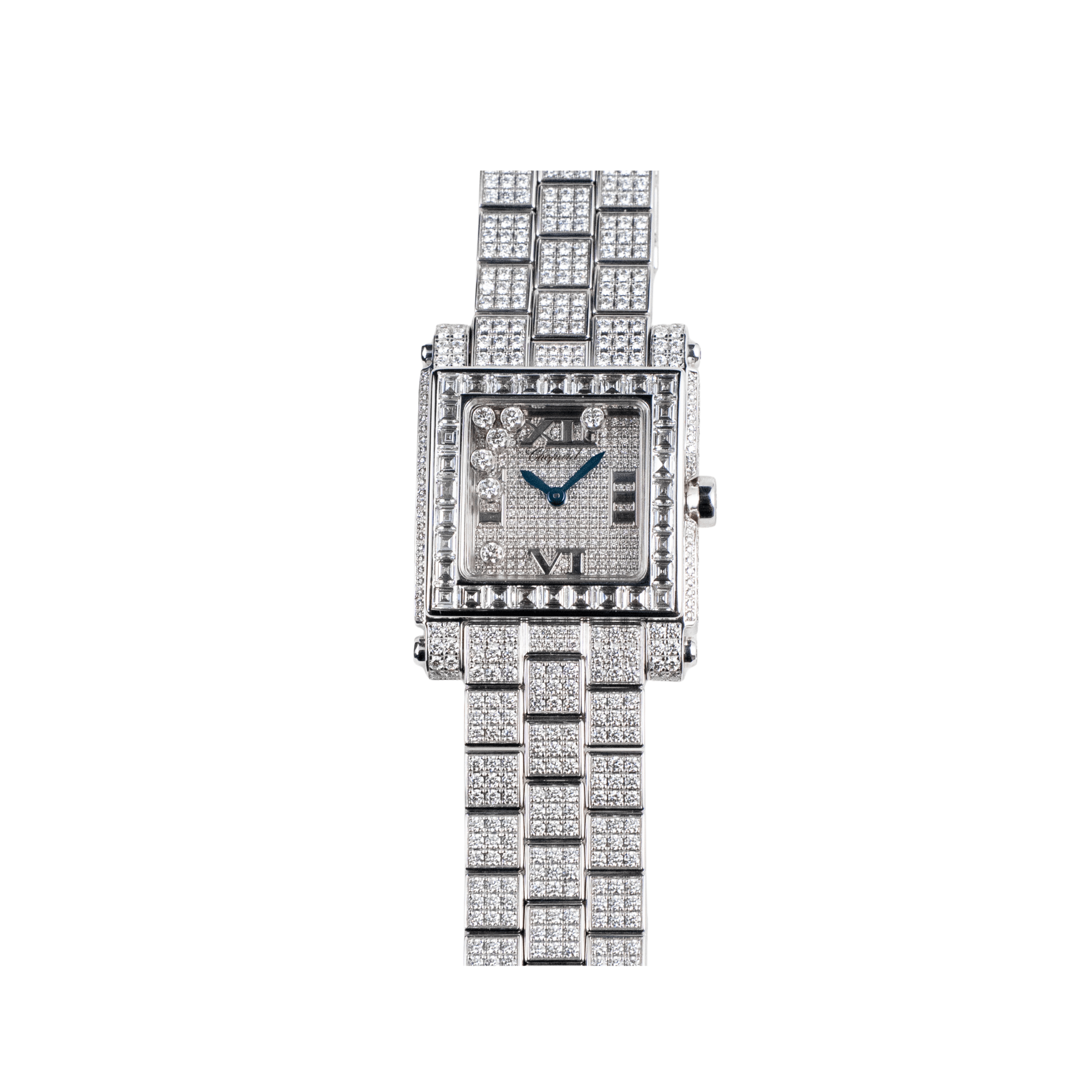 Chopard Happy Sport 274189-1001 'Ladies' White Gold Diamond-Set