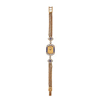 Thumbnail for Luxury Watch Chopard Vintage Yellow Gold Blue Sapphire Diamond Watch Wrist Aficionado