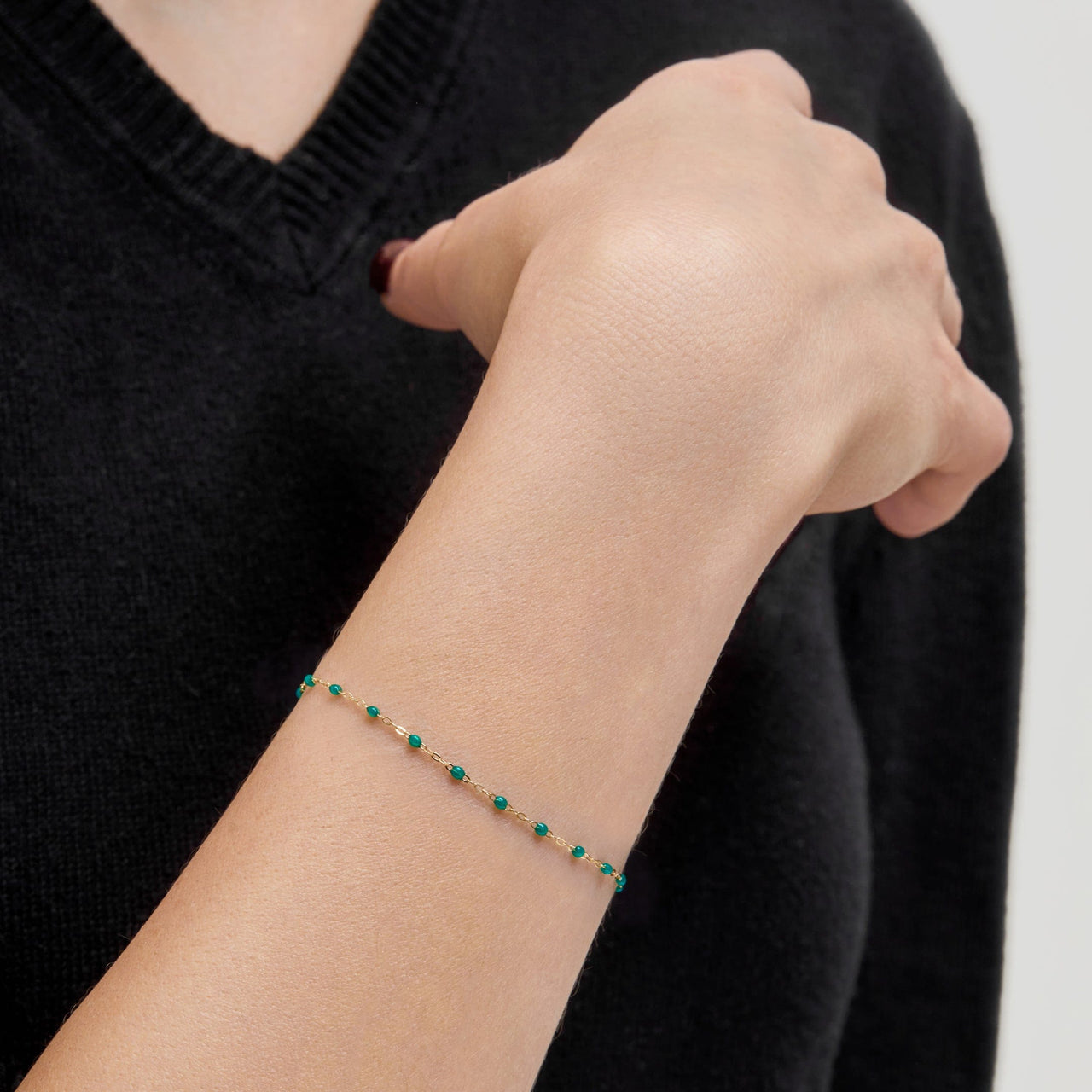 Classic Gigi Bracelet in Emerald