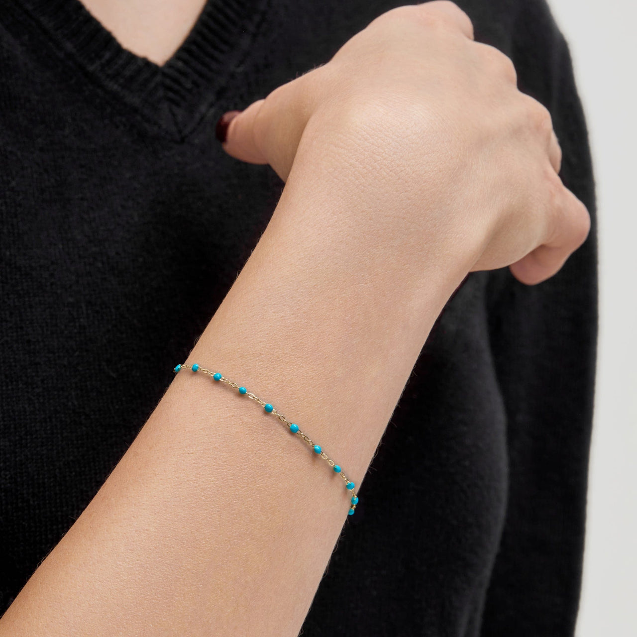 Classic Gigi Bracelet in Turquoise Green