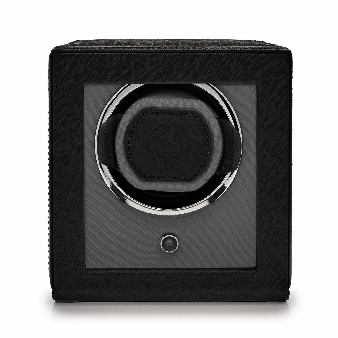 Cub Single Watch Winder with Cover - Black Wrist Aficionado