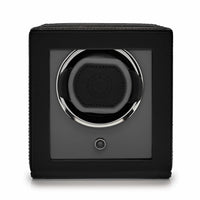 Thumbnail for Cub Single Watch Winder with Cover - Black Wrist Aficionado