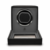 Thumbnail for Cub Single Watch Winder with Cover - Black Wrist Aficionado