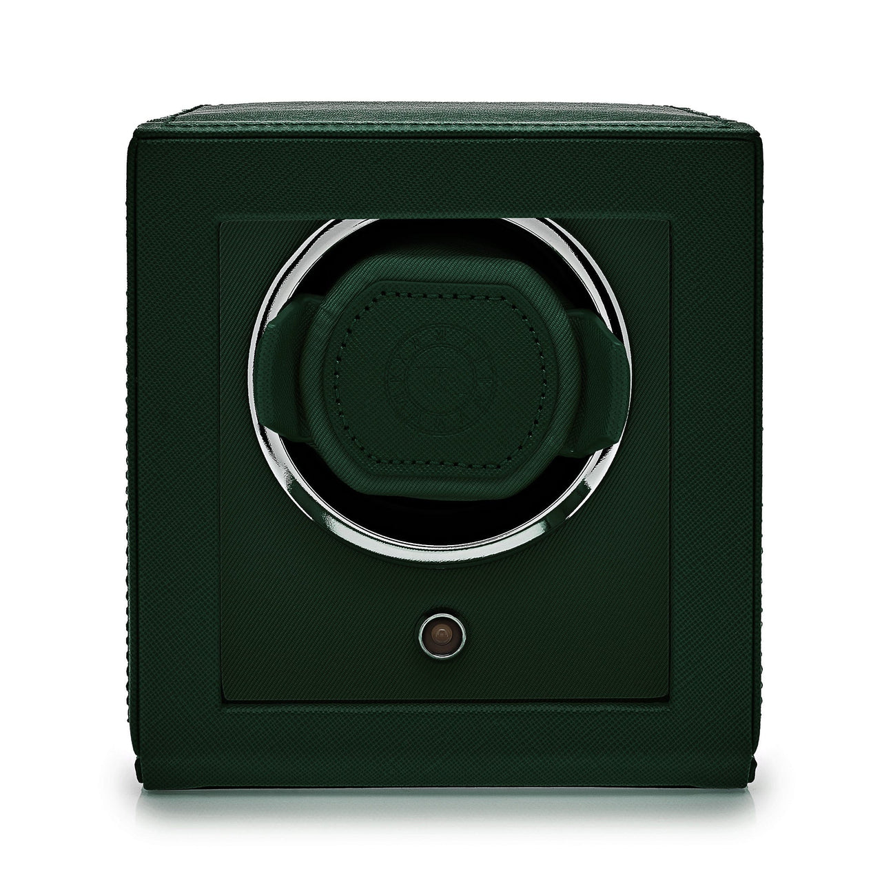 Cub Single Watch Winder with Cover - Green Wrist Aficionado