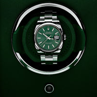 Thumbnail for Cub Single Watch Winder with Cover - Green Wrist Aficionado