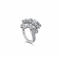 Thumbnail for De Beers 'Adonis Rose' Cluster Ring