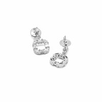 Thumbnail for Diamond Square Cut-Out Earrings