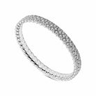 Diamond Wave Stretchy Tennis Bracelet