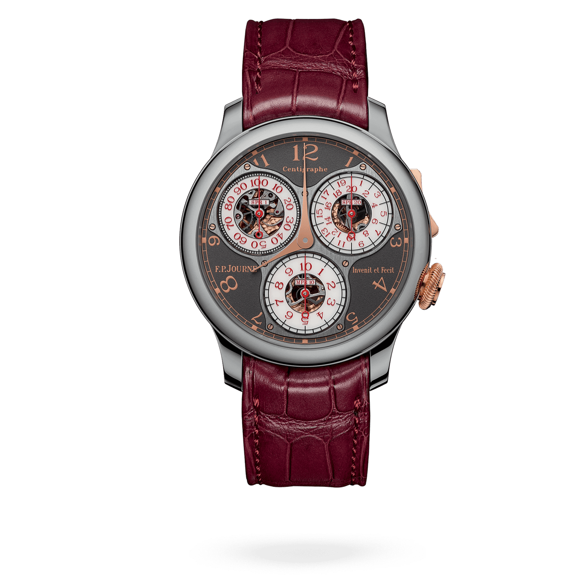 F.P. Journe Centigraphe Souverain Anniversaire Tokyo Ref. CTT Titanium Grey Dial Limited Edition of 10