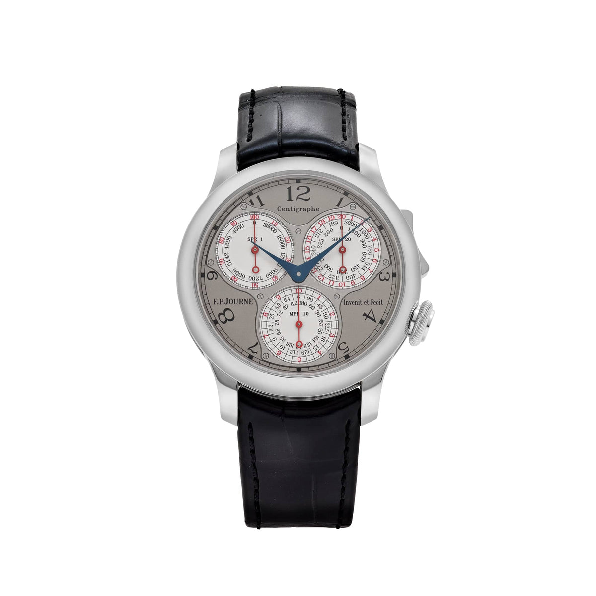 F.P.Journe Centigraphe Souverain Ref. CT Platinum Grey Dial