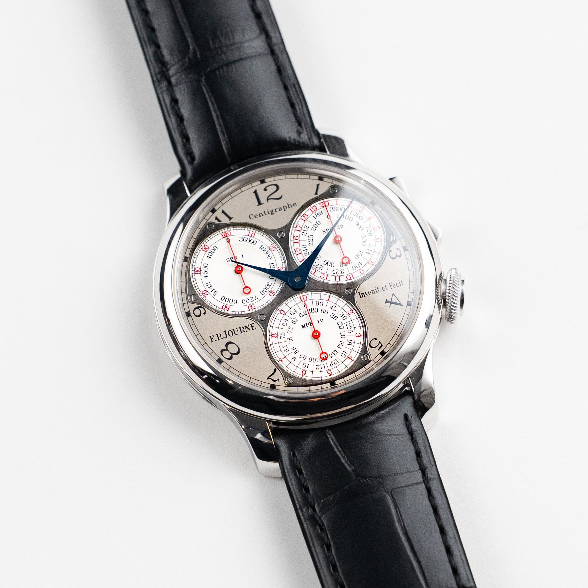 F.P.Journe Centigraphe Souverain Ref. CT Platinum Grey Dial