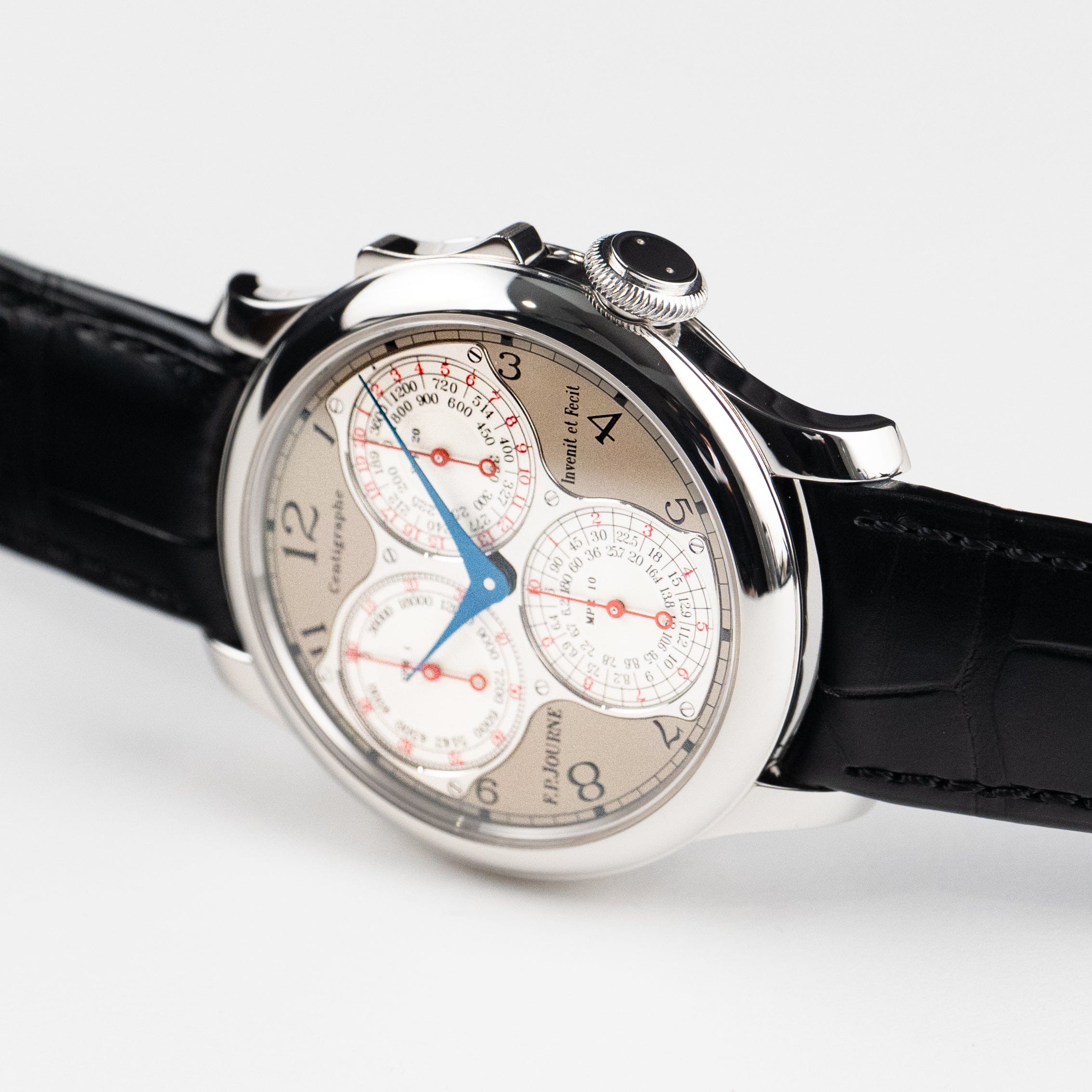 F.P.Journe Centigraphe Souverain Ref. CT Platinum Grey Dial