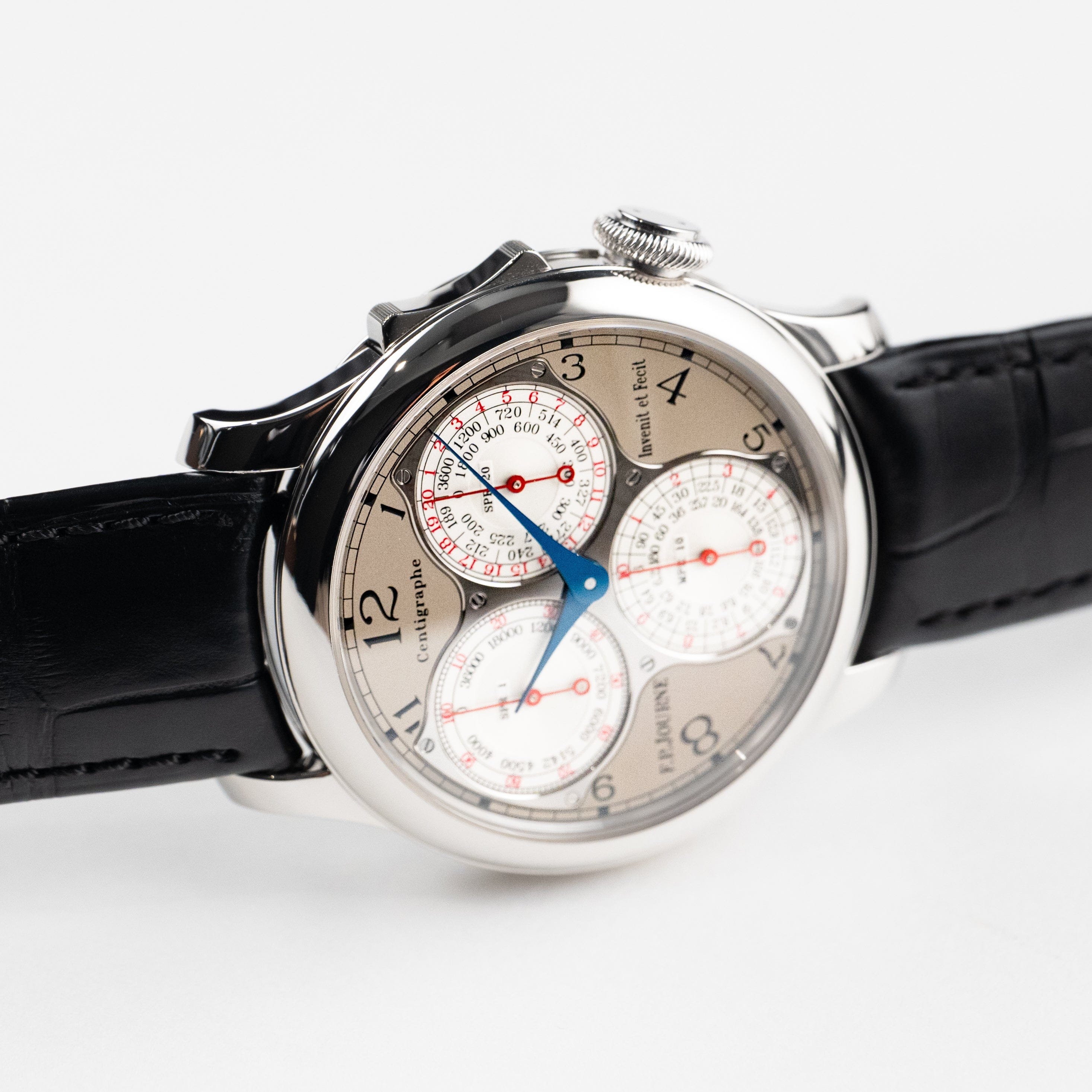F.P.Journe Centigraphe Souverain Ref. CT Platinum Grey Dial