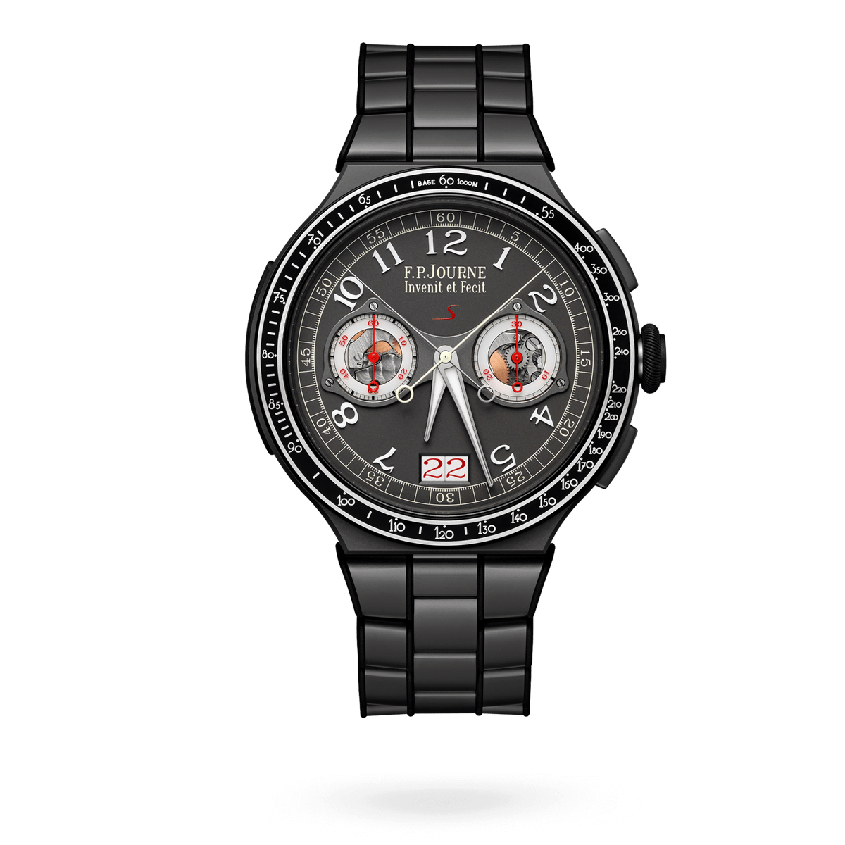 F.P. Journe Chronographe Rattrapante Ref. CMS/CM Linesport Titanium Slate Grey Dial