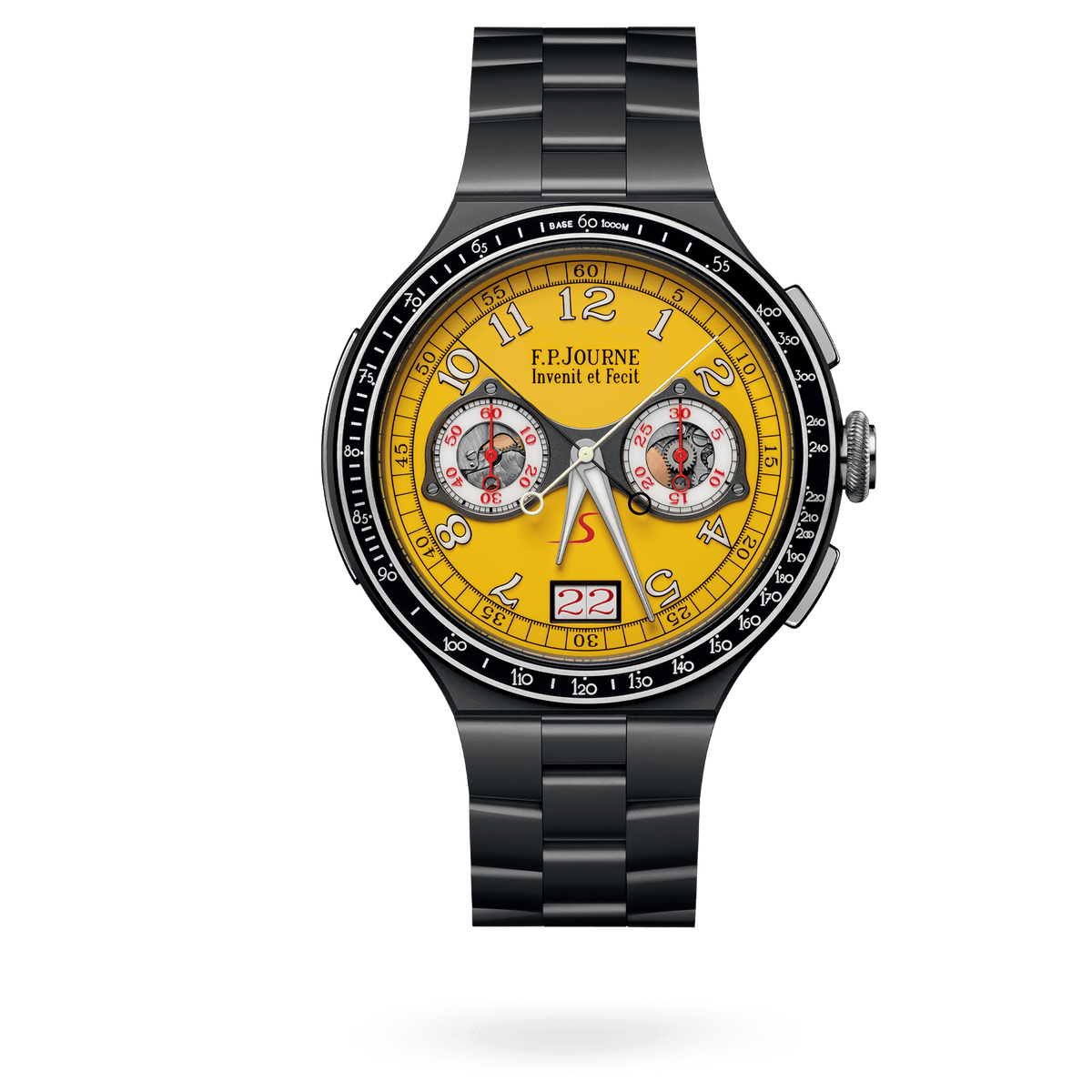 F.P. Journe Chronographe Rattrapante Ref. CMS/CM Linesport Titanium Yellow Dial (2026)