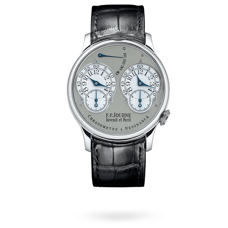 F.P. Journe Chronomètre À Résonance Ref. R Brass Platinum Grey Dial