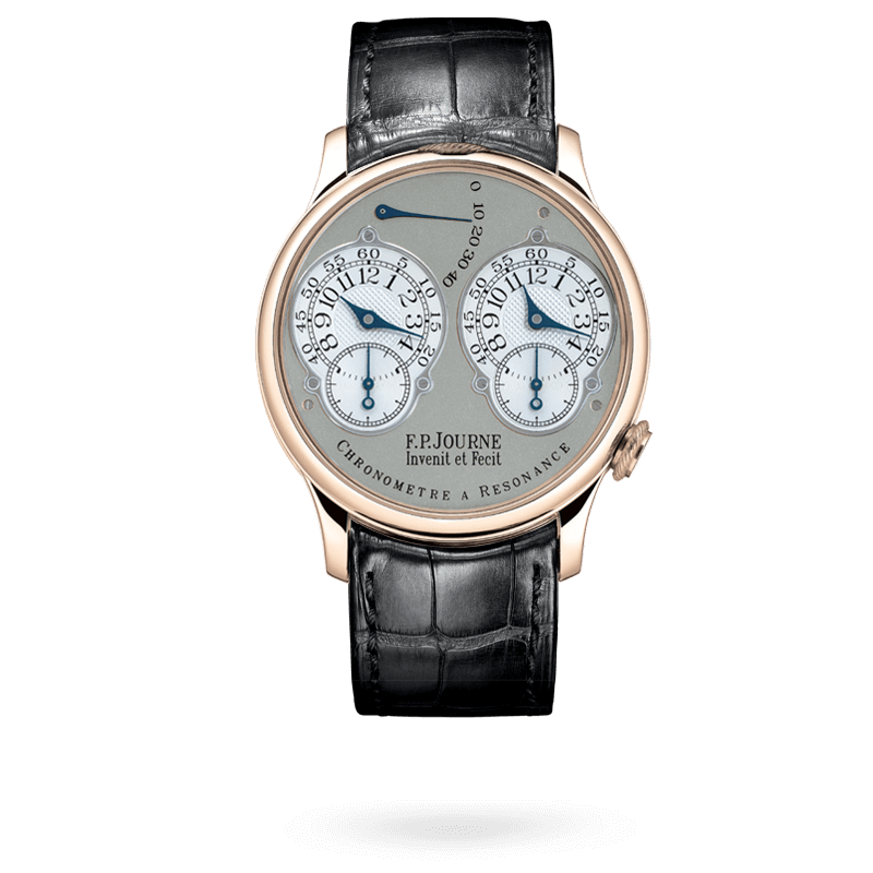 F.P. Journe Chronomètre À Résonance Ref. R Brass Rose Gold Grey Dial